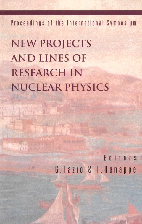 Cover image for book NEW PROJECTS & LINES OF RESEARCH IN...