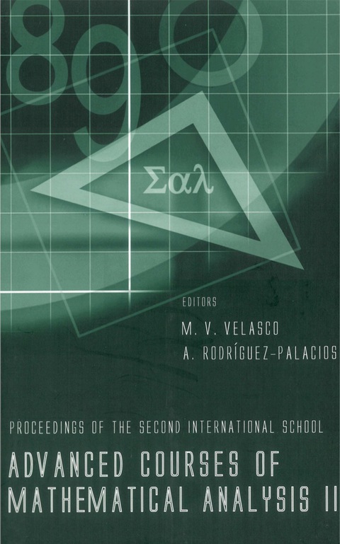Cover image for book ADVANCED COURSES OF MATHEMATICAL ANAL II