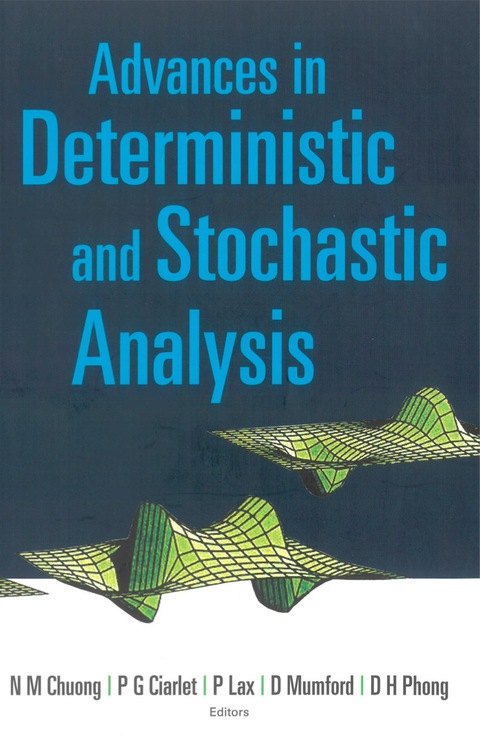 Cover image for book Advances In Deterministic And Stochastic Analysis