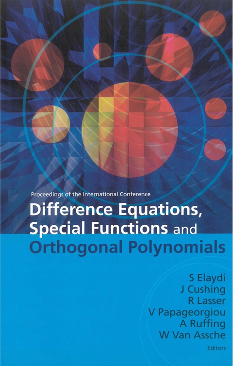 Cover image for book DIFFERENCE EQUATIONS,SPECIAL FUNCTIONS..