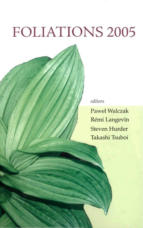 Cover image for book FOLIATIONS 2005