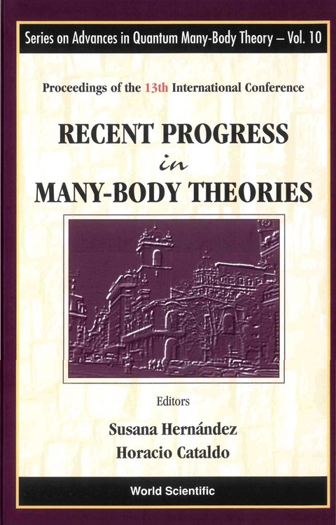 Cover image for book RECENT PROGRESS IN MANY-BODY THEO..(V10)