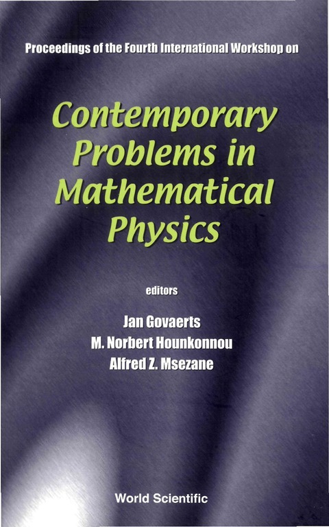 Cover image for book CONTEMPORARY PROBLEMS IN MATHS PHYSICS