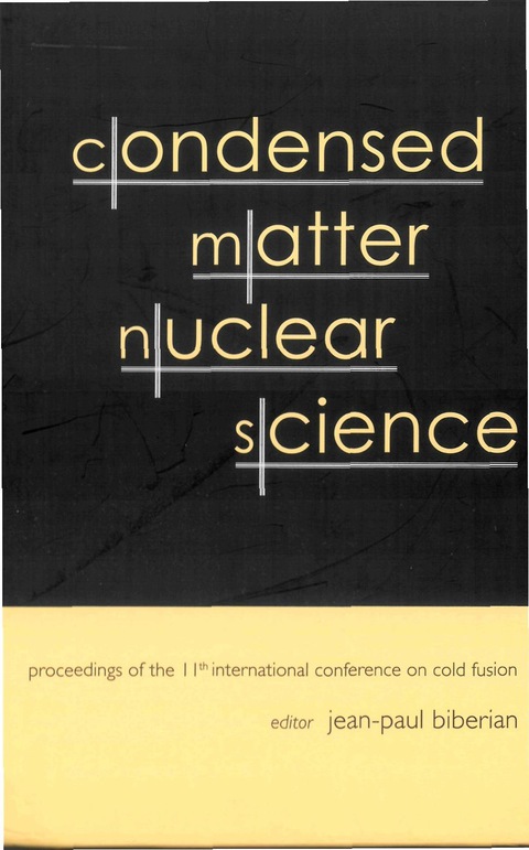 Cover image for book CONDENSED MATTER NUCLEAR SCIENCE