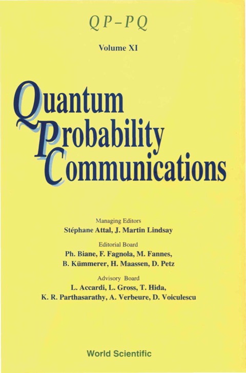 Cover image for book QUANTUM PROBABILITY COMMUN (V11)