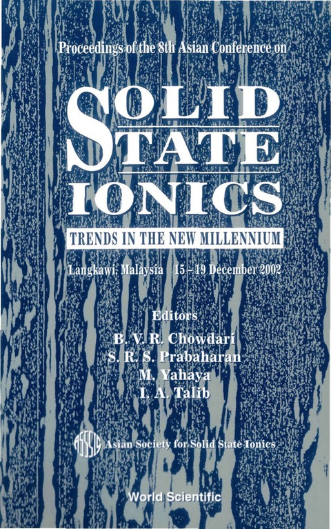 Cover image for book SOLID STATE IONICS
