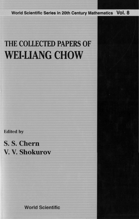 Cover image for book COLLECTED PAPERS OF WEI-LIANG CHOW, (V8)