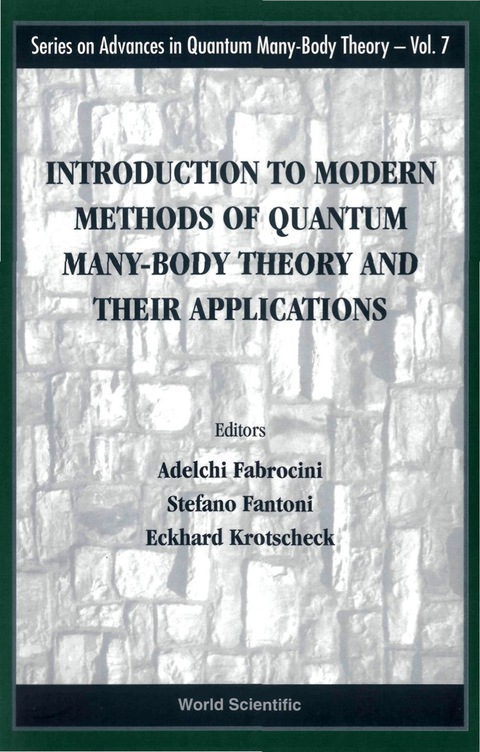 Cover image for book INTR TO MODERN METHODS OF QUANTUM...(V7)