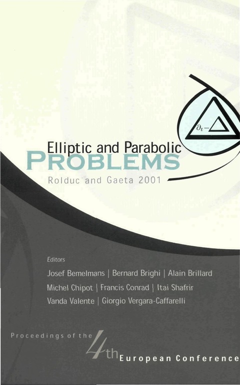 Cover image for book ELLIPTIC & PARABOLIC PROBLEMS