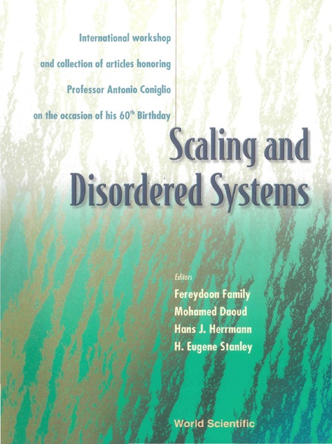 Cover image for book SCALING & DISORDERED SYSTEMS
