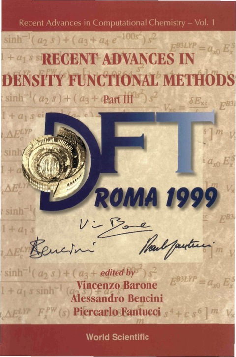 Cover image for book REC ADV IN DENSITY FUNCTION MET(P3) (V1)