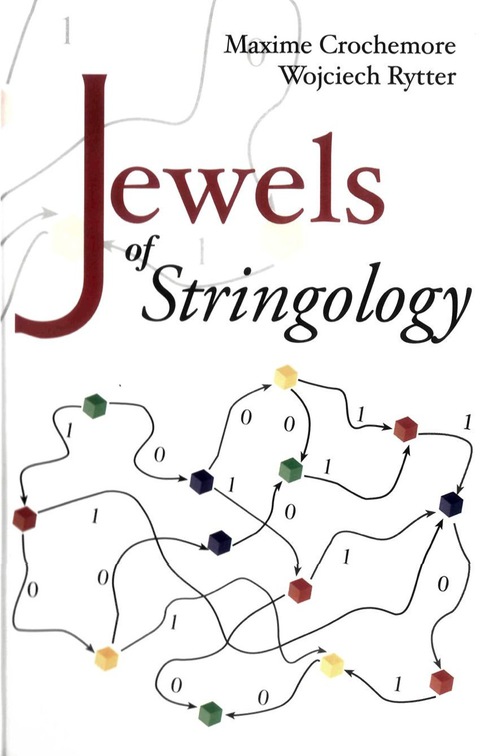 Cover image for book JEWELS OF STRINGOLOGY - TEXT ALGORITHMS