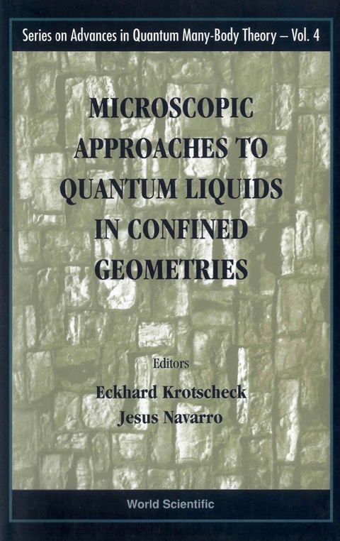 Cover image for book MICROSCOPIC APPROACHES TO QUANTUM...(V4)