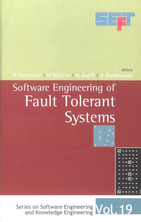 Cover image for book SOFTWARE ENGINEERING OF FAULT TOLERANT..