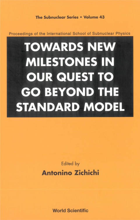 Cover image for book TOWARDS NEW MILESTONES IN OUR QUEST..V43