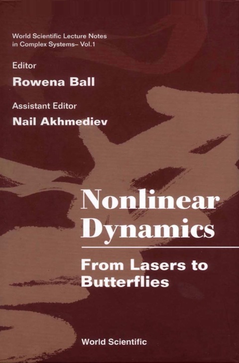 Cover image for book NONLINEAR DYNAMICS: FROM LASERS TO..(V1)