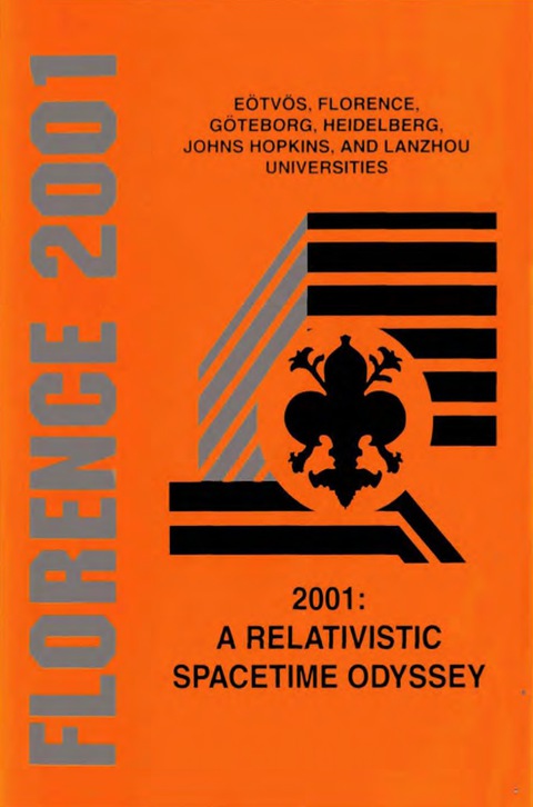 Cover image for book 2001:A RELATIVISTIC SPACETIME ODYSSEY
