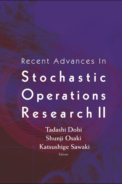 Cover image for book RECENT ADVANCES IN STOCHASTIC OPERATIO..