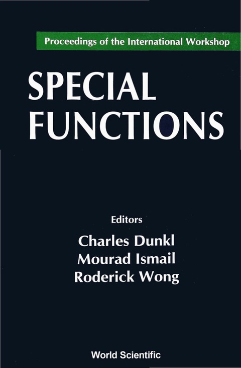 Cover image for book SPECIAL FUNCTIONS