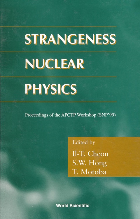 Cover image for book STRANGENESS NUCLEAR PHYSICS
