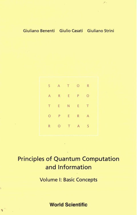 Cover image for book Principles Of Quantum Computation And Information - Volume I: Basic Concepts