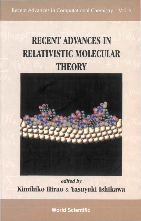 Cover image for book Recent Advances In Relativistic Molecular Theory