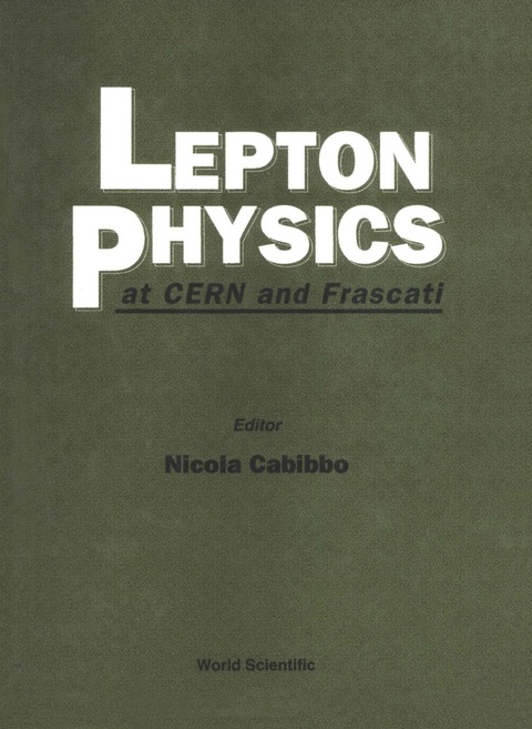 Cover image for book Lepton Physics At Cern And Frascati