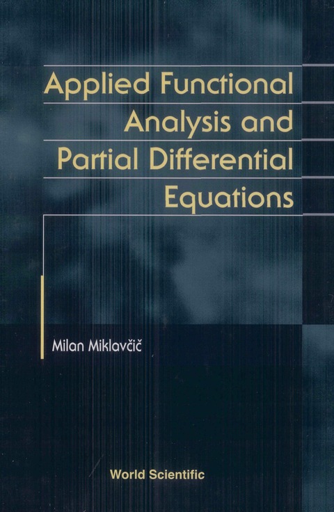 Cover image for book APPLIED FUNCTIONAL ANALYSIS & PARTIAL...
