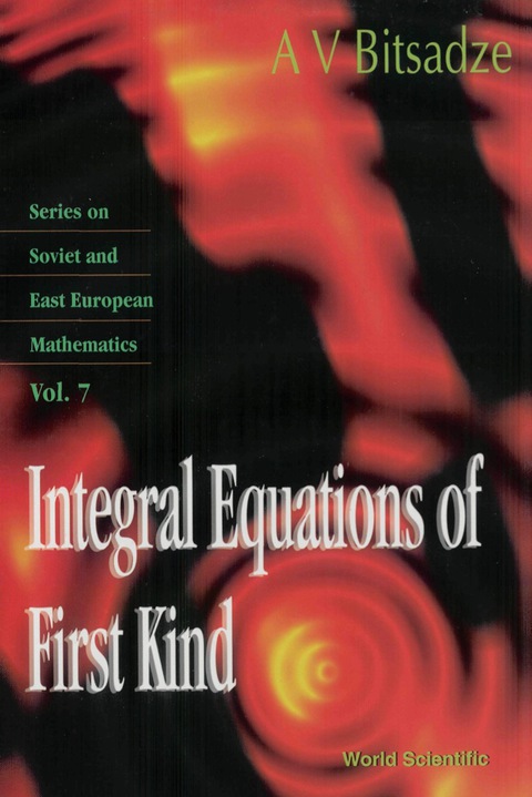 Cover image for book INTEGRAL EQUATION OF THE FIRST KIND (V7)