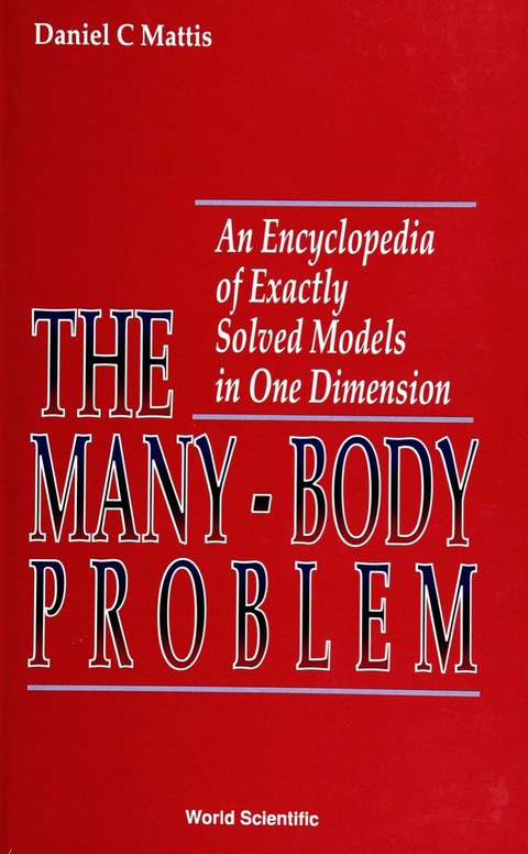 Cover image for book MANY BODY PROBLEM,THE