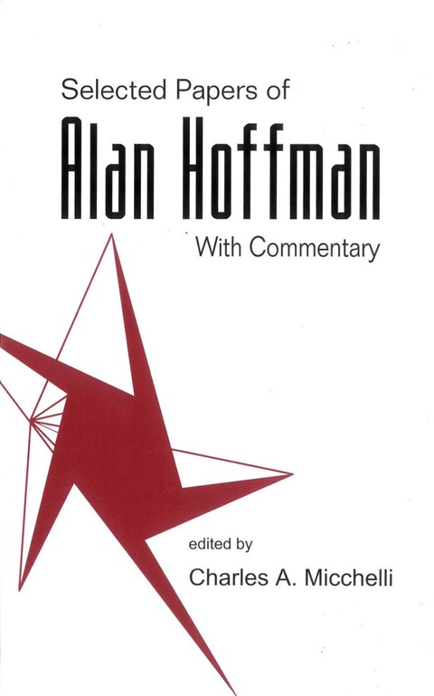 Cover image for book SELECTED PAPERS OF ALAN HOFFMAN