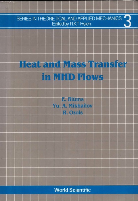 Cover image for book HEAT & MASS TRANSFER IN MHD FLOWS   (V3)