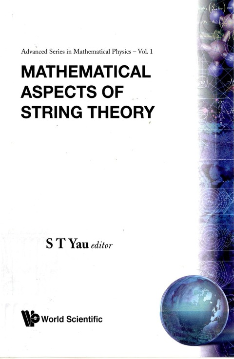 Cover image for book Mathematical Aspects Of String Theory - Proceedings Of The Conference On Mathematical Aspects Of String Theory