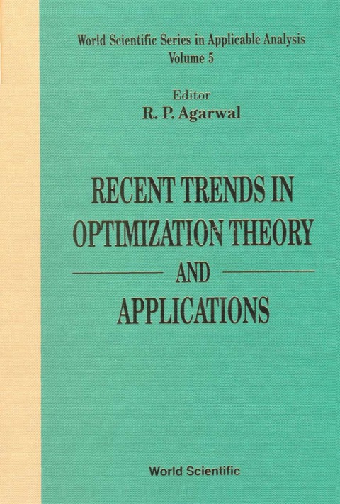 Cover image for book Recent Trends In Optimization Theory And Applications