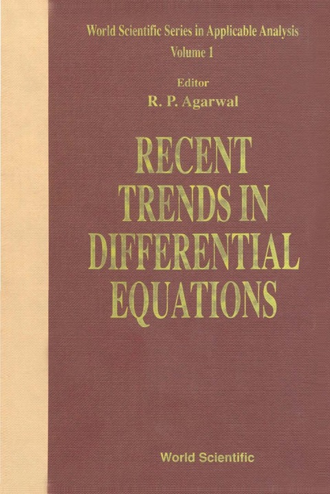 Cover image for book Recent Trends In Differential Equations