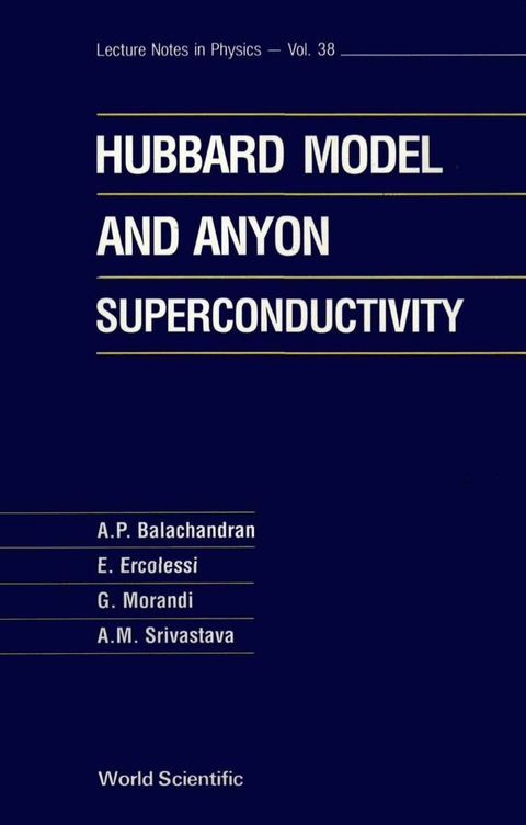 Cover image for book HUBBARD MODEL & ANYON SUPERCONDUC..(V38)