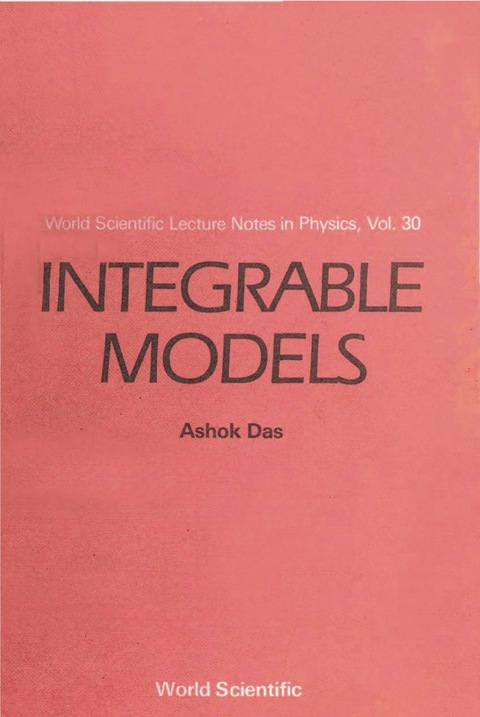Cover image for book Integrable Models