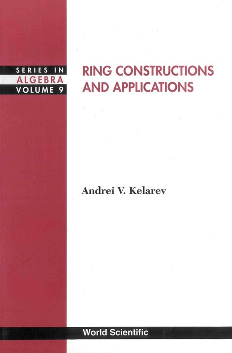 Cover image for book RING CONSTRUCTIONS & APPLICATIONS   (V9)