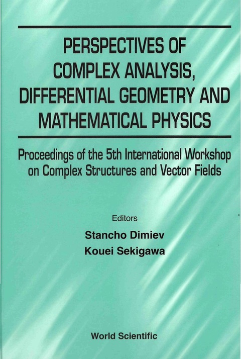 Cover image for book PERSPECTIVES OF COMPLEX ANALYSIS...
