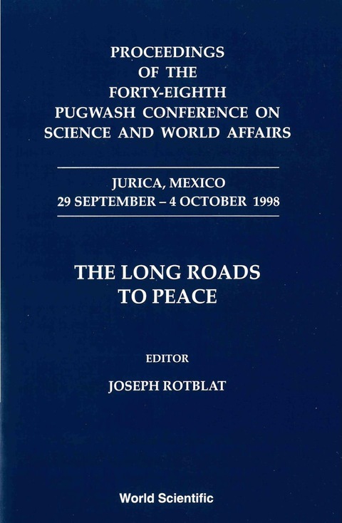Cover image for book LONG ROADS TO PEACE,THE
