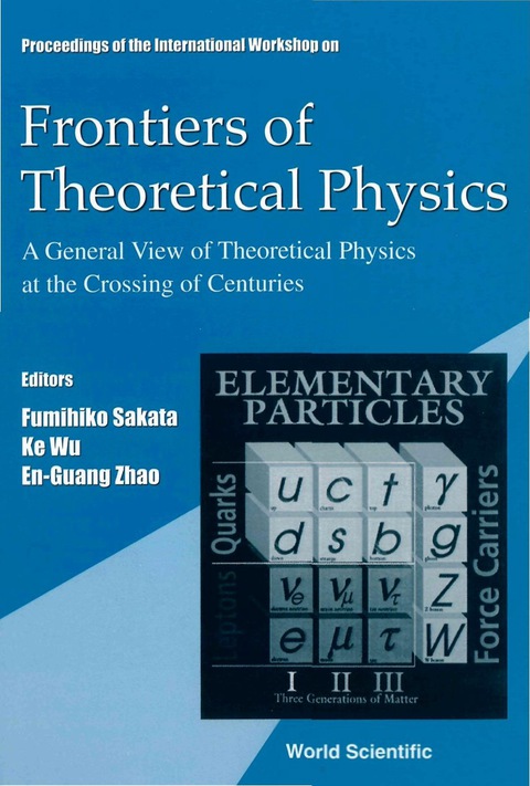Cover image for book FRONTIERS OF THEORETICAL PHYSICS