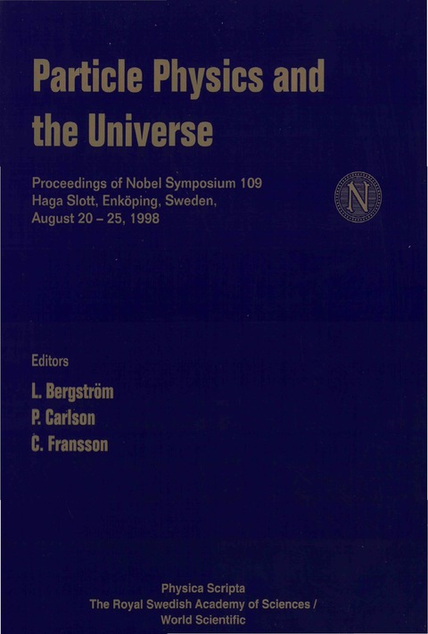 Cover image for book PARTICLE PHYSICS & THE UNIVERSE