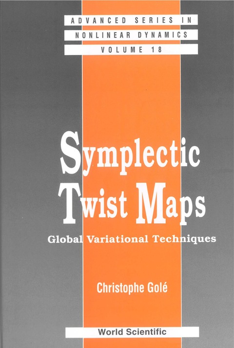 Cover image for book SYMPLECTIC TWIST MAPS              (V18)