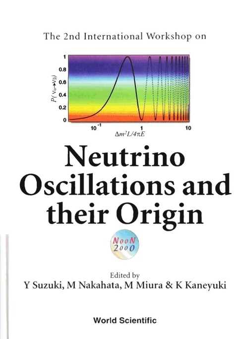 Cover image for book Neutrino Oscillations And Their Origin, Proceedings Of The 2nd International Workshop (Noon2000)