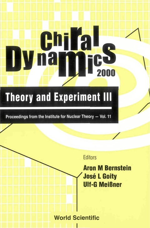 Cover image for book CHIRAL DYNAMICS: THEORY & EXPER....(V11)