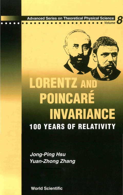 Cover image for book LORENTZ & POINCARE INVARIANCE       (V8)