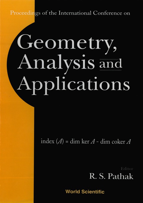 Cover image for book GEOMETRY, ANALYSIS & APPLICATIONS