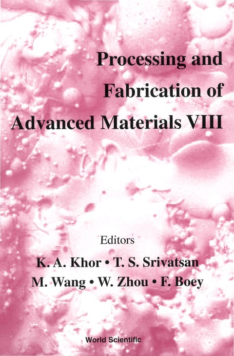 Cover image for book Processing And Fabrication Of Advanced Materials Viii