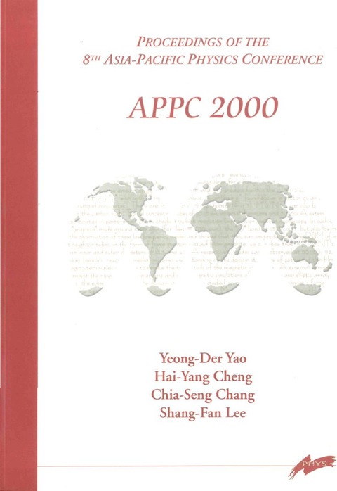 Cover image for book Appc 2000, Procs Of The 8th Asia-pacific Physics Conference
