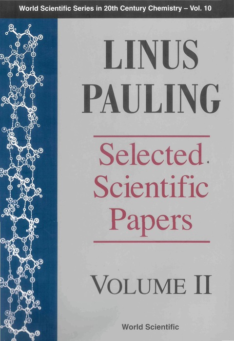 Cover image for book LINUS PAULING-SEL SCI PAPER (V2)